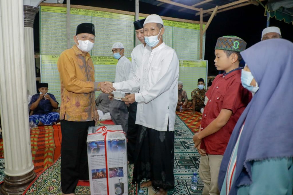 Safari Ramadhan Hari ke III Bupati Kunjungi Mesjid Baiturrahmah Desa ...